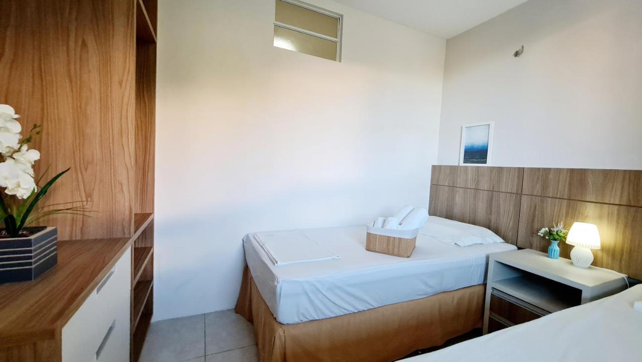 אקווירז Paraiso Das Dunas - Apartamento A Beira Mar Com Jacuzzi - Proximo Ao Beach Park מראה חיצוני תמונה