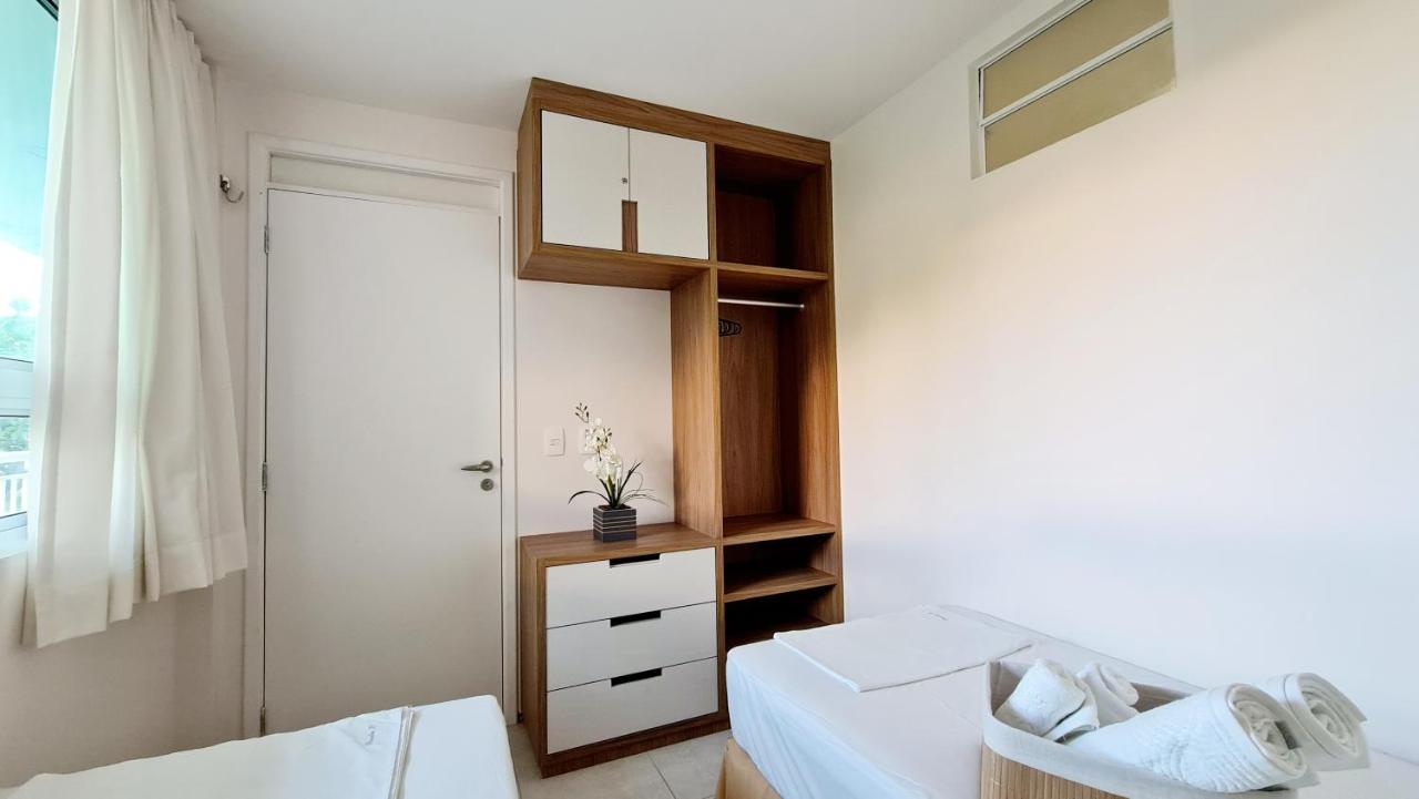 אקווירז Paraiso Das Dunas - Apartamento A Beira Mar Com Jacuzzi - Proximo Ao Beach Park מראה חיצוני תמונה