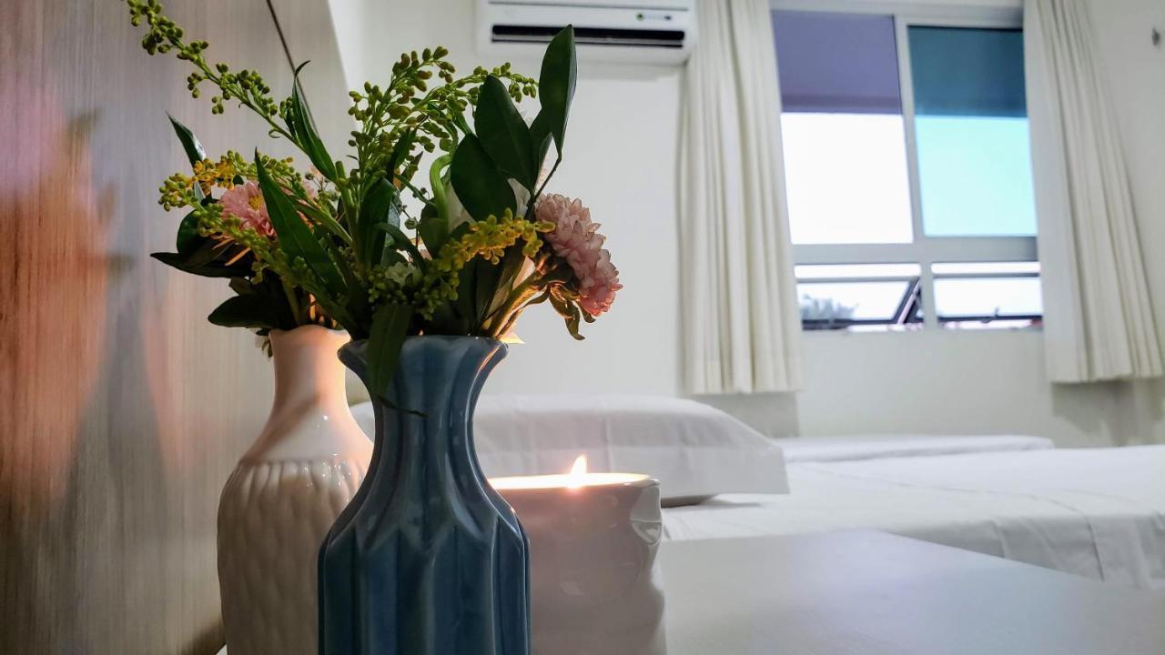 אקווירז Paraiso Das Dunas - Apartamento A Beira Mar Com Jacuzzi - Proximo Ao Beach Park מראה חיצוני תמונה