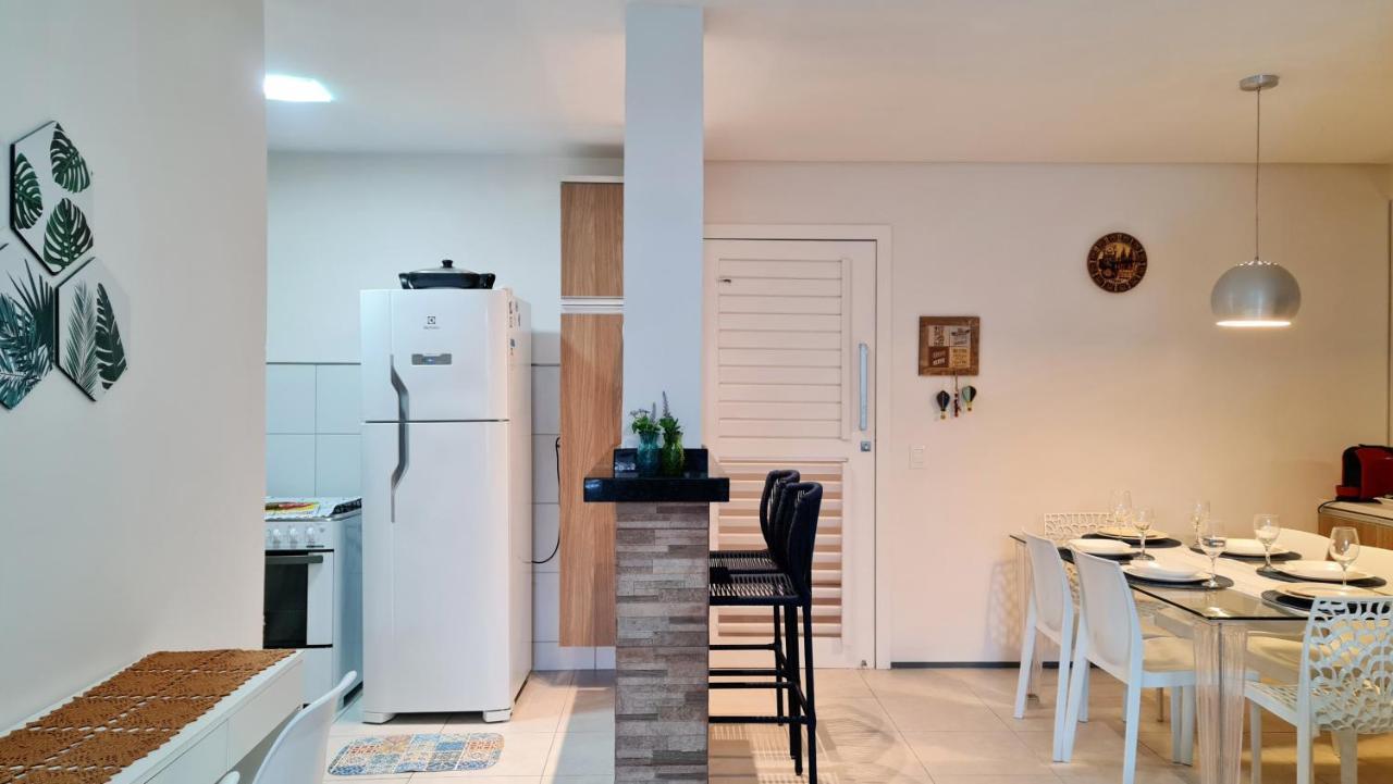 אקווירז Paraiso Das Dunas - Apartamento A Beira Mar Com Jacuzzi - Proximo Ao Beach Park מראה חיצוני תמונה