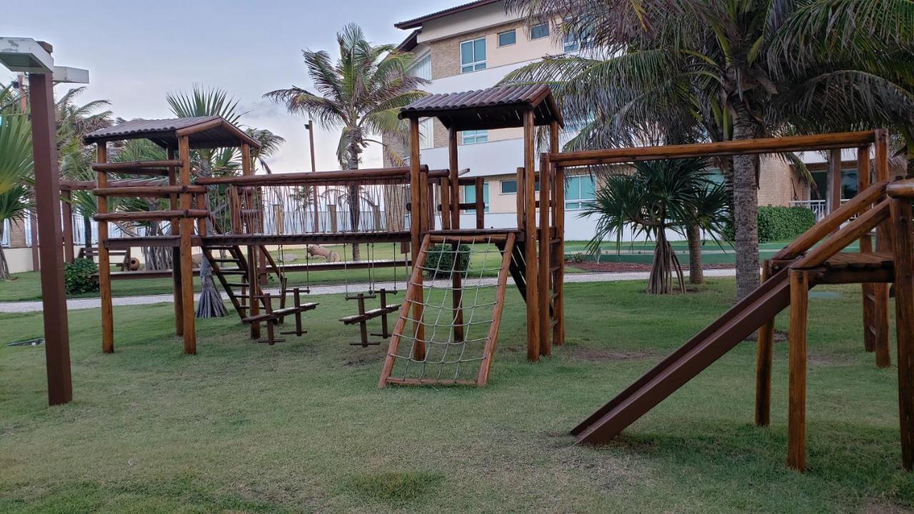 אקווירז Paraiso Das Dunas - Apartamento A Beira Mar Com Jacuzzi - Proximo Ao Beach Park מראה חיצוני תמונה