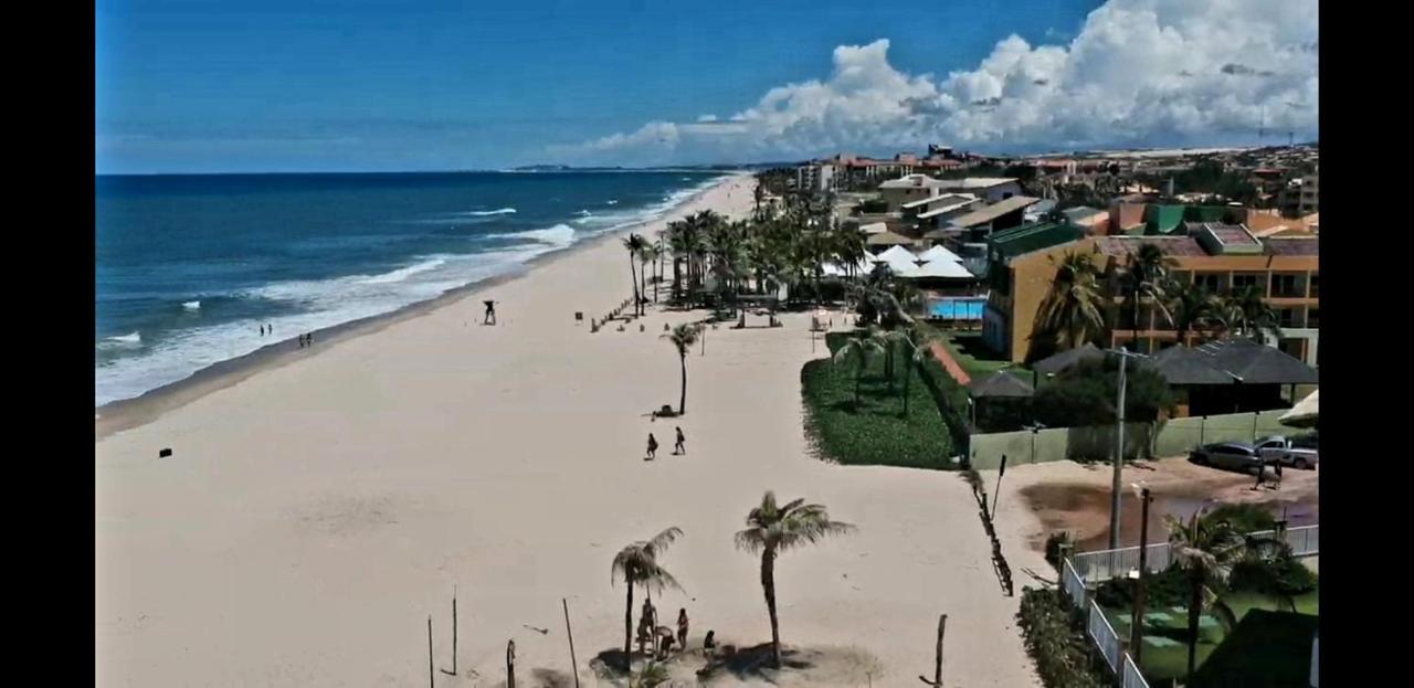 אקווירז Paraiso Das Dunas - Apartamento A Beira Mar Com Jacuzzi - Proximo Ao Beach Park מראה חיצוני תמונה