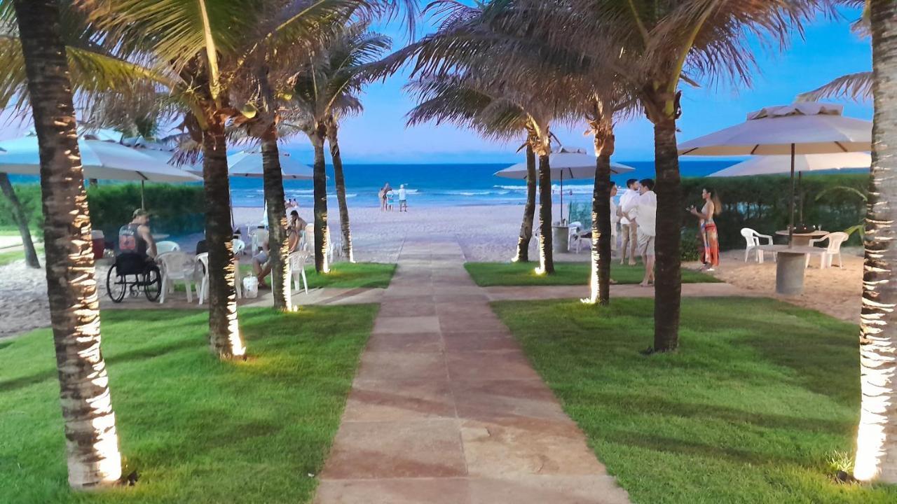 אקווירז Paraiso Das Dunas - Apartamento A Beira Mar Com Jacuzzi - Proximo Ao Beach Park מראה חיצוני תמונה